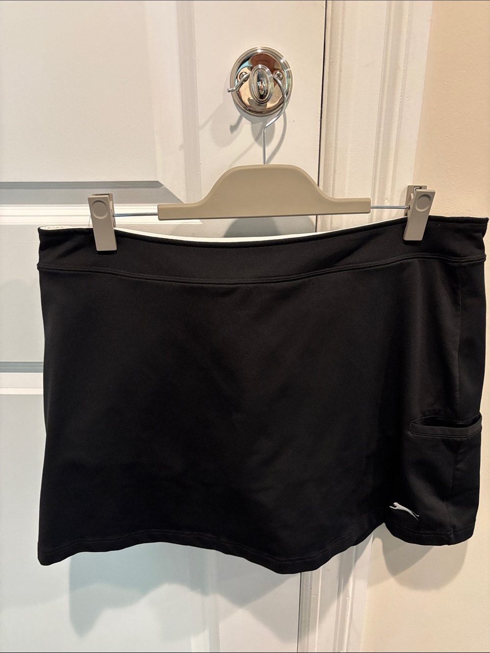 Slazenger Black Women's Golf Skort with Side Pocket